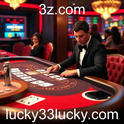 Experiência Imersiva: Blackjack Ao Vivo no Lucky 33